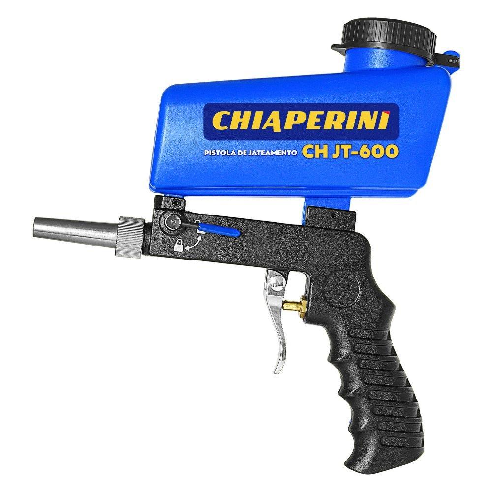 Pistola de Jateamento Gravidade 600ml Bico 5,3mm 7pcm CH JT-600 CHIAPERINI-30475