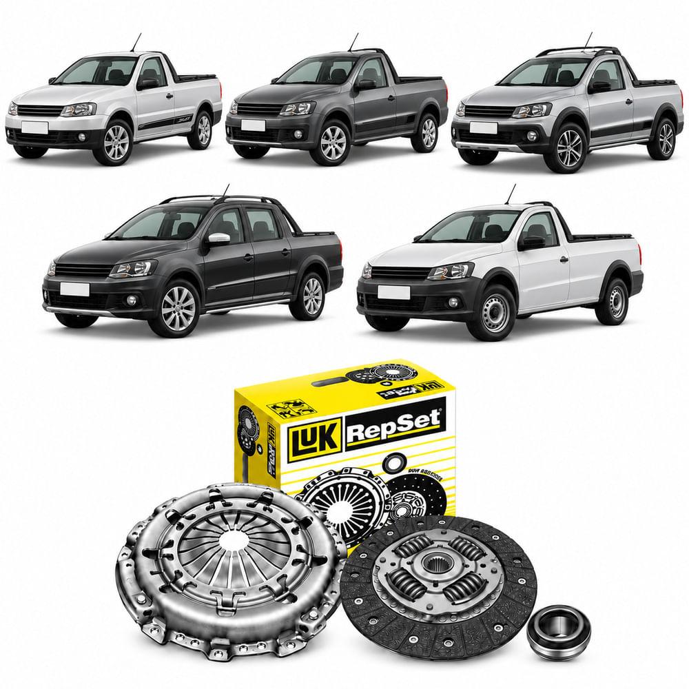 Kit Embreagem Gol G5 Golf Voyage Fox 1.0 1.6 - LUK