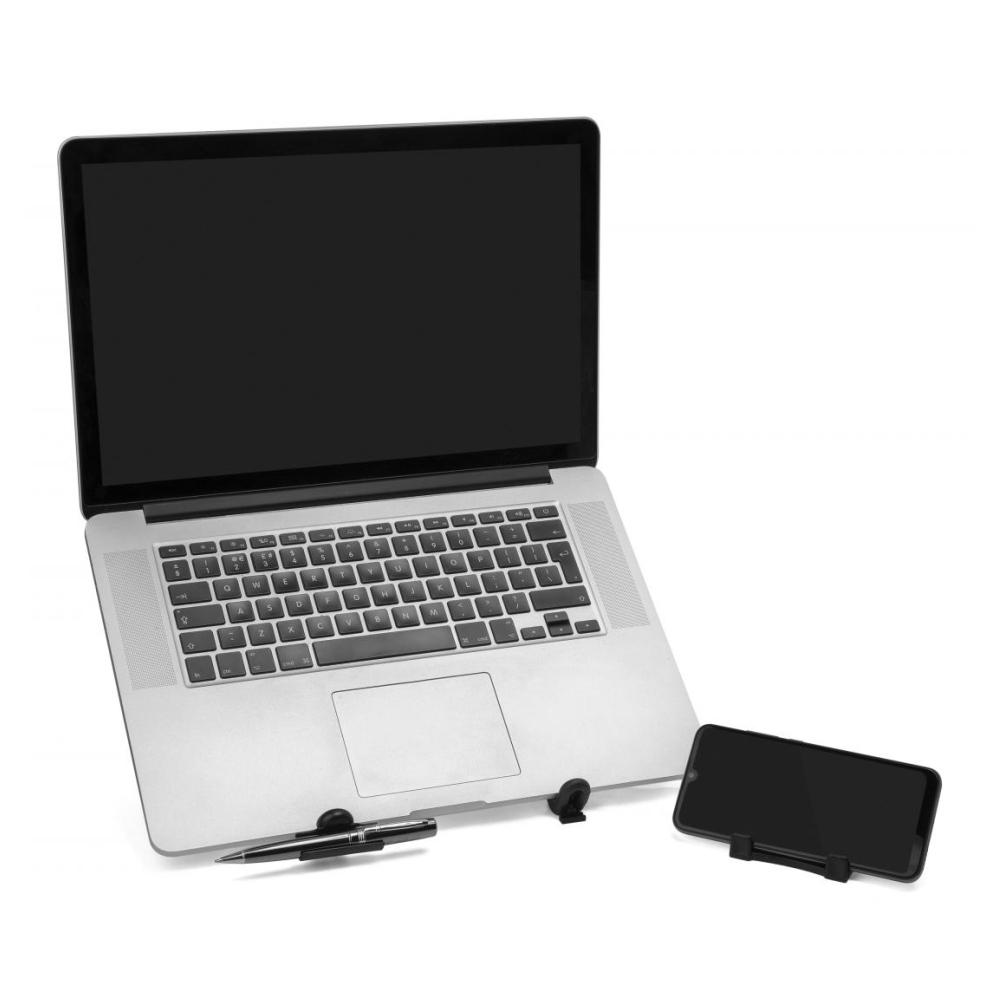 Suporte Para Notebook G4 Mutabis, Porta-caneta E Celular, Regulagem De Altura, Ergonômico Nr17