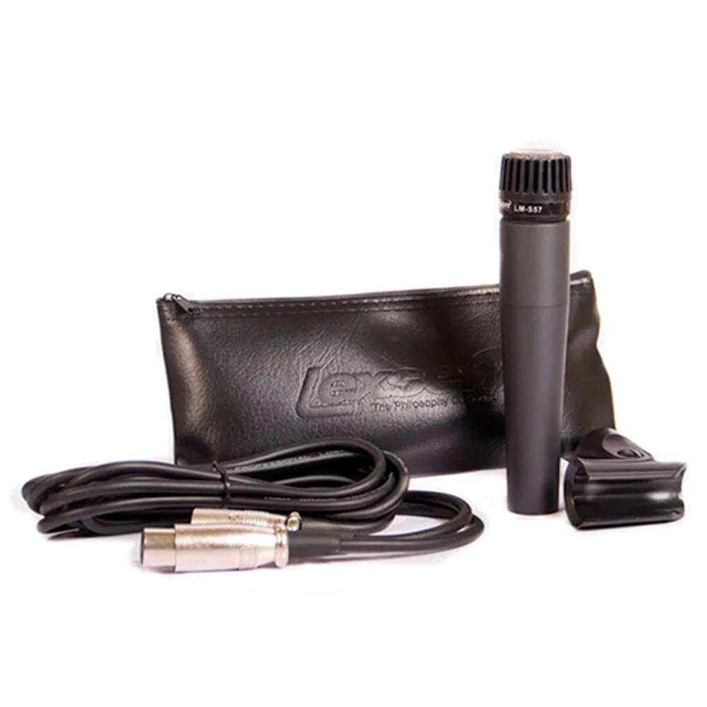 Microfone Lexsen Lm-S57 Dinâmico Com Estojo E Cabo