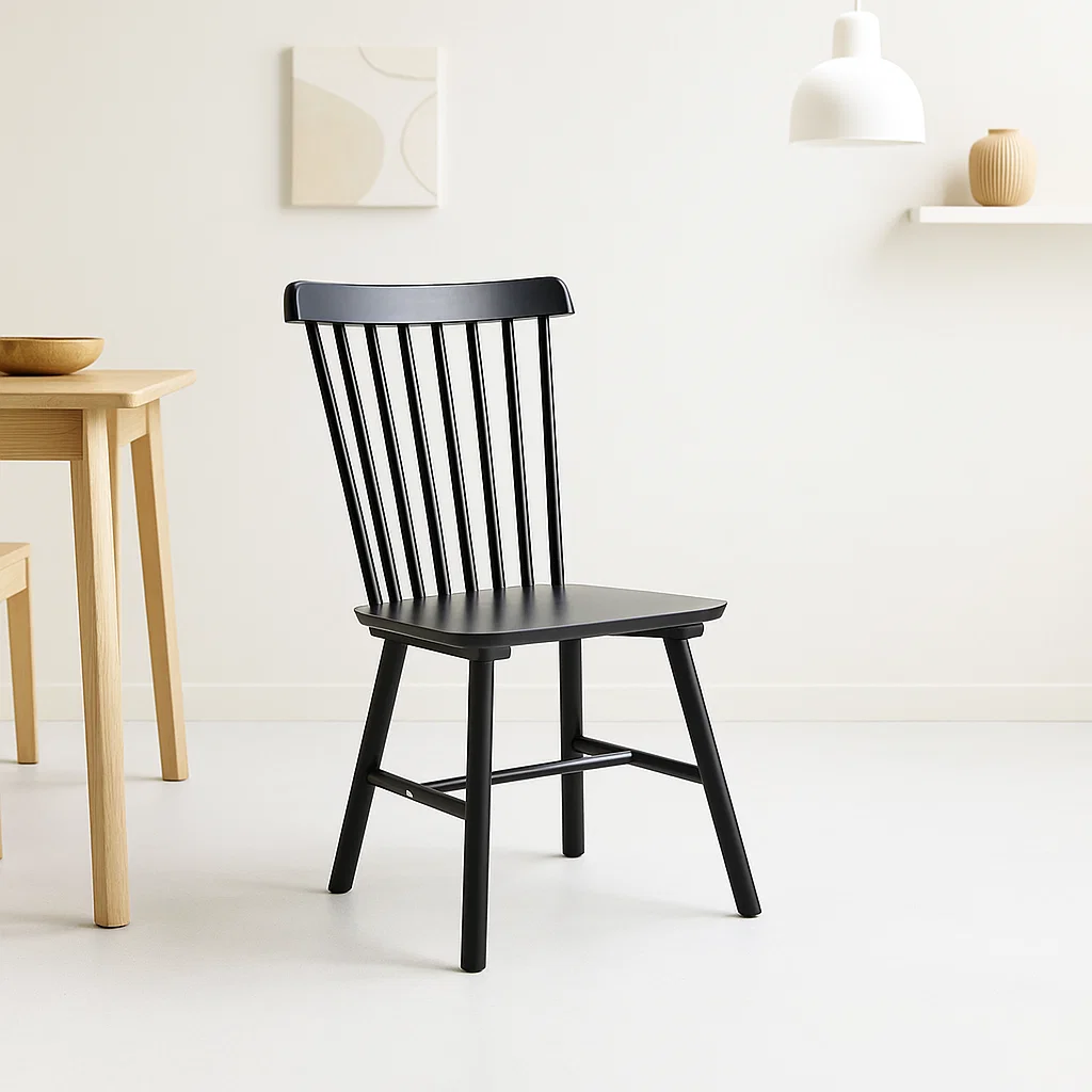 Silla Windsor Madera - Negra