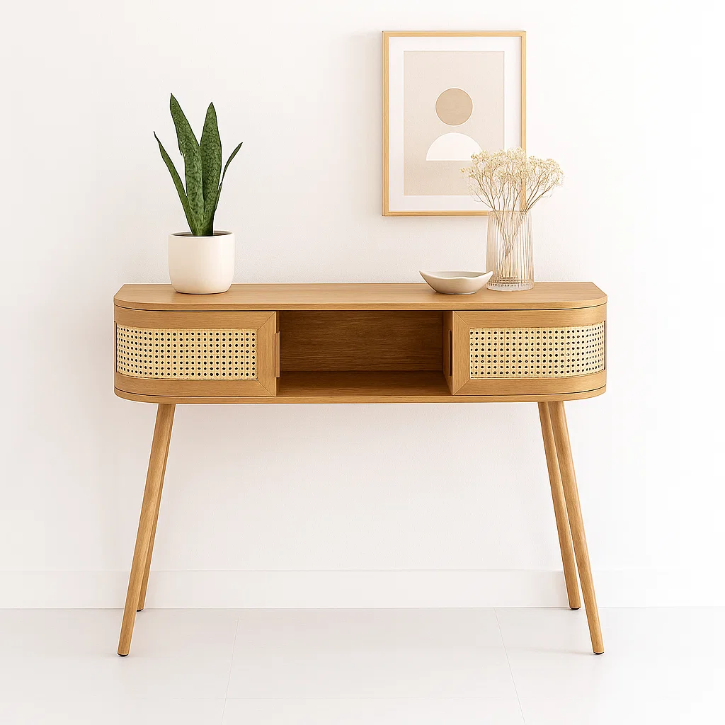 Escritorio Siena Rattan - Natural