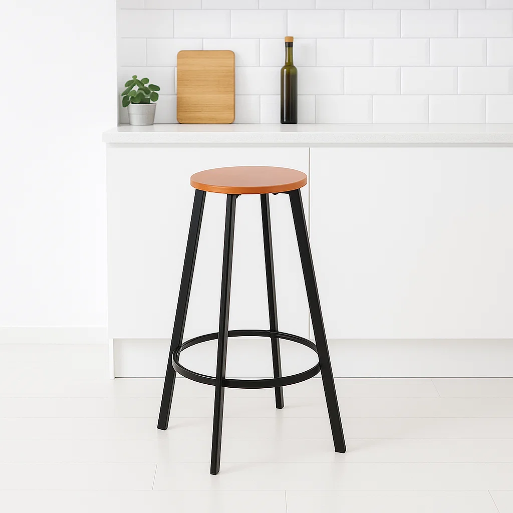 Piso taburete de bar elipse industrial