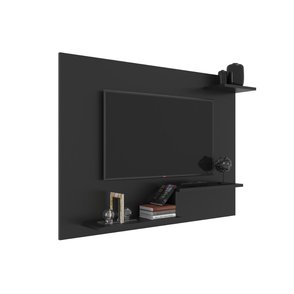 Painel para TV 43" 3 Prateleiras Denver 110cm Preto