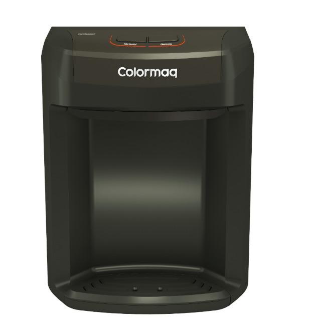 Purificador de Água de Bancada Colormaq Cpuelsaben Natural e Gelada Grafite Bivolt