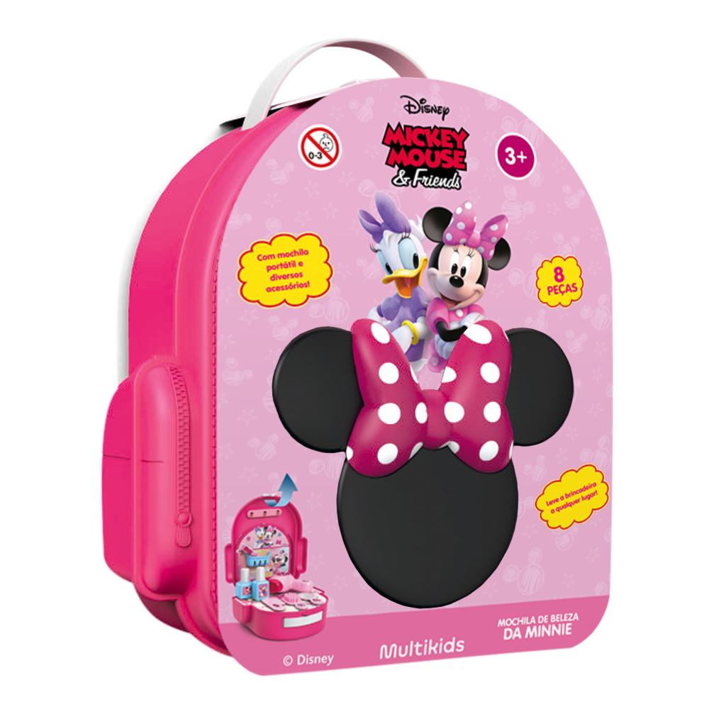 Mochila de Beleza da Minnie com Acessórios Multikids - BR2187