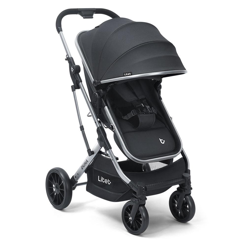 Carrinho Passeio Moisés Duna 0-15kgs Preto Litet - BB470