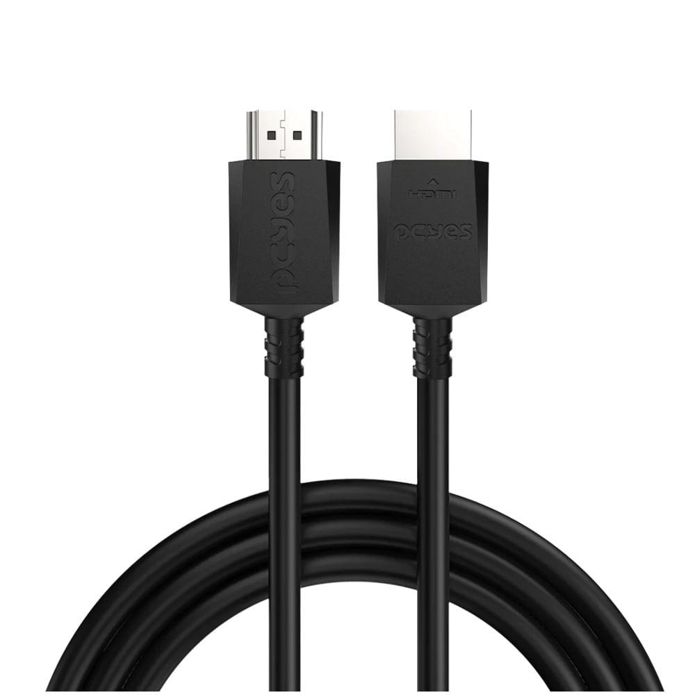 Cabo de vídeo - HDMI - 2.1 - 1m - Preto - PCYes - PHU21P