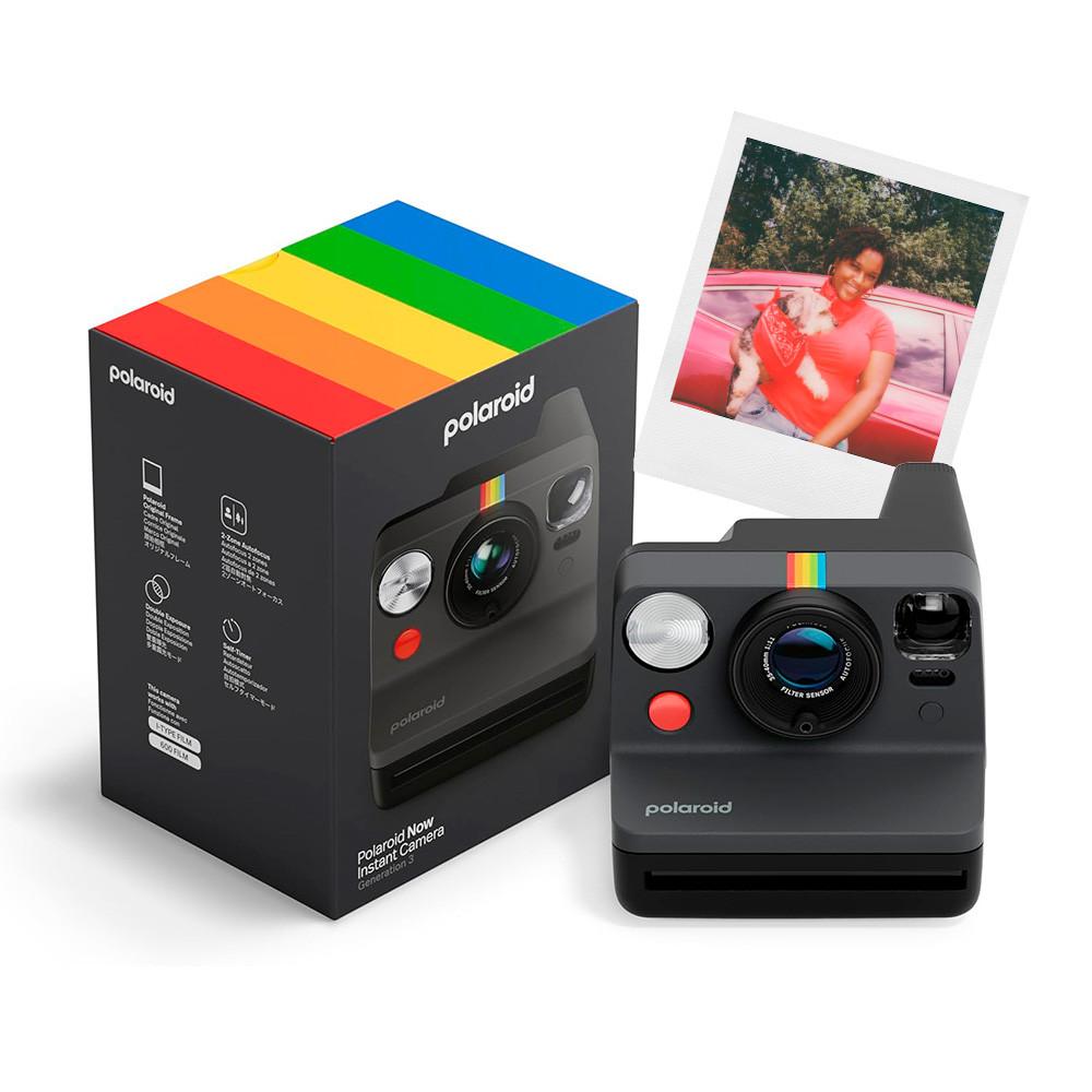 Câmera Polaroid Instantânea Now Geração 3 Com Autofoco Preta