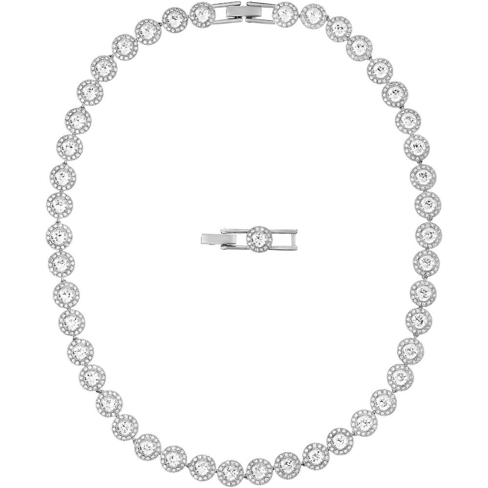 Colar Swarovski Tennis Una Angelic, Branco