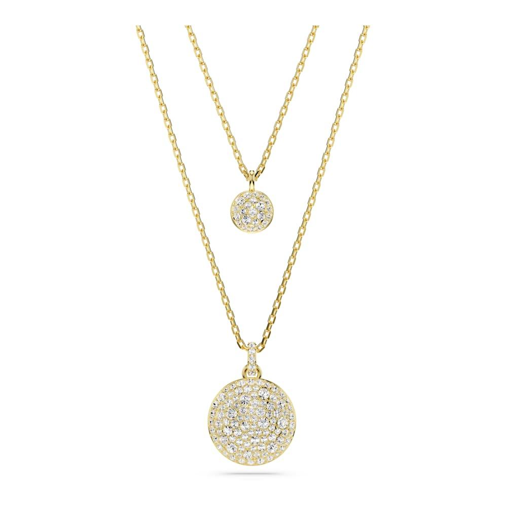 Colar com Pingente Swarovski layered Sublima, Branco