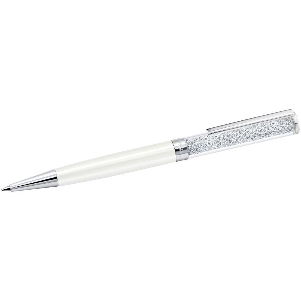 Caneta Esferográfica Swarovski Crystalline, Branco,