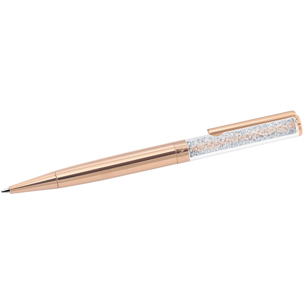 Caneta Esferográfica Swarovski Crystalline, Tom ouro rosa