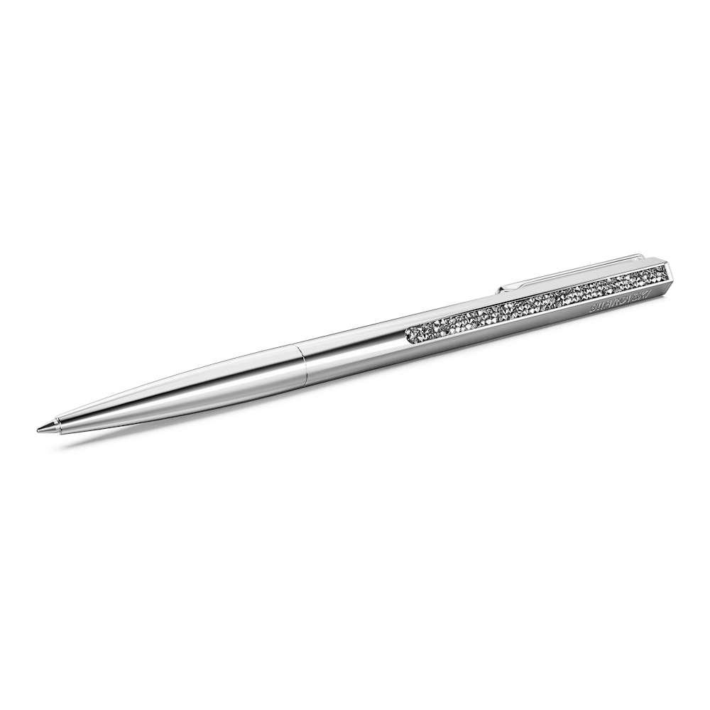Caneta Esferográfica Swarovski Crystal Shimmer, Prata