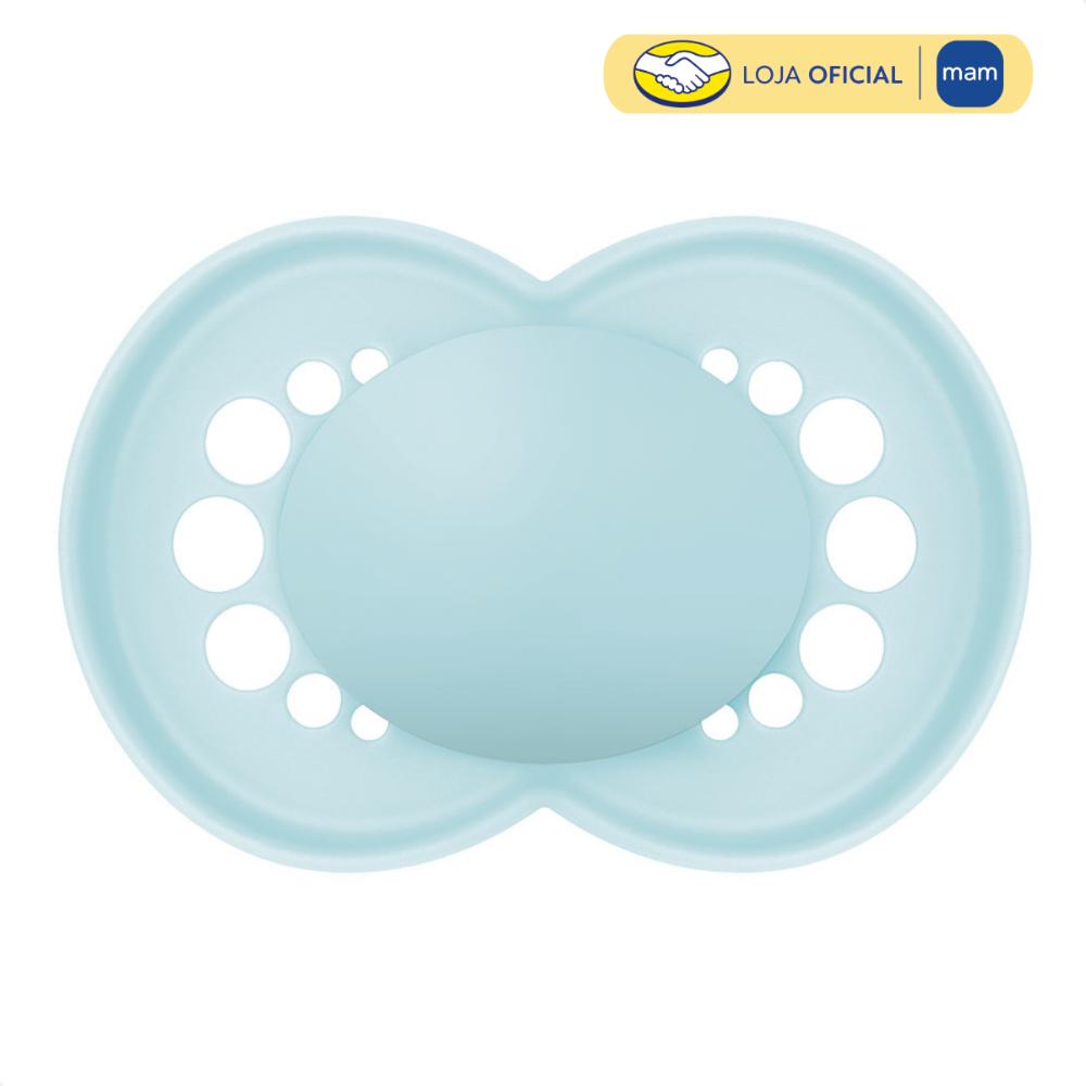 Chupeta Original Coleção Trends 6 Meses Azul - Mam