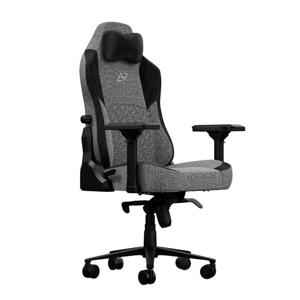 Cadeira Gamer Ergonômica Elements Lunari Fearless Cinza 150kg