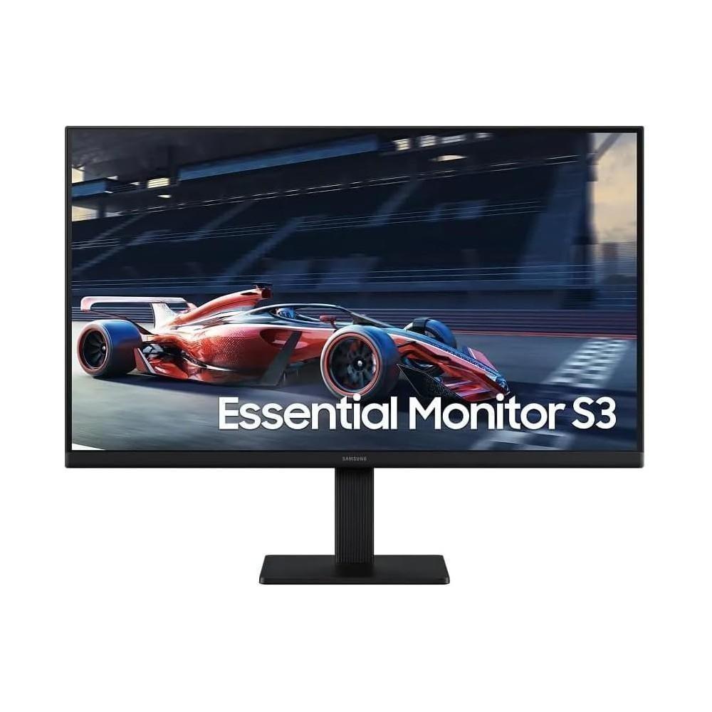 Monitor Gamer Samsung 24" FHD,100 Hz, HDMI, VGA, Preto, S3 - LS24D300GALMZD