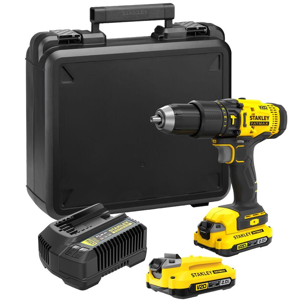 Parafusadeira Furadeira de Impacto Stanley SCD711D2K-BR