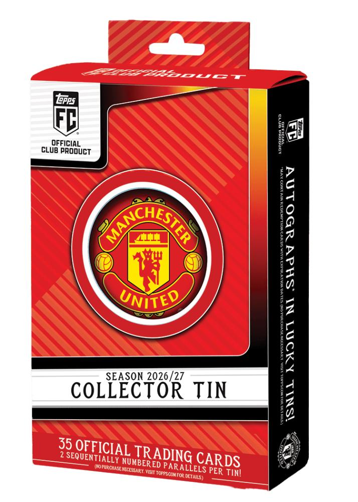 Topps 2027 Manchester United Collector Tin