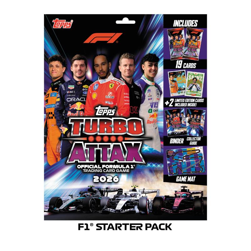 Topps Cards Starter Pack Formula 1 Turbo Attax 2026