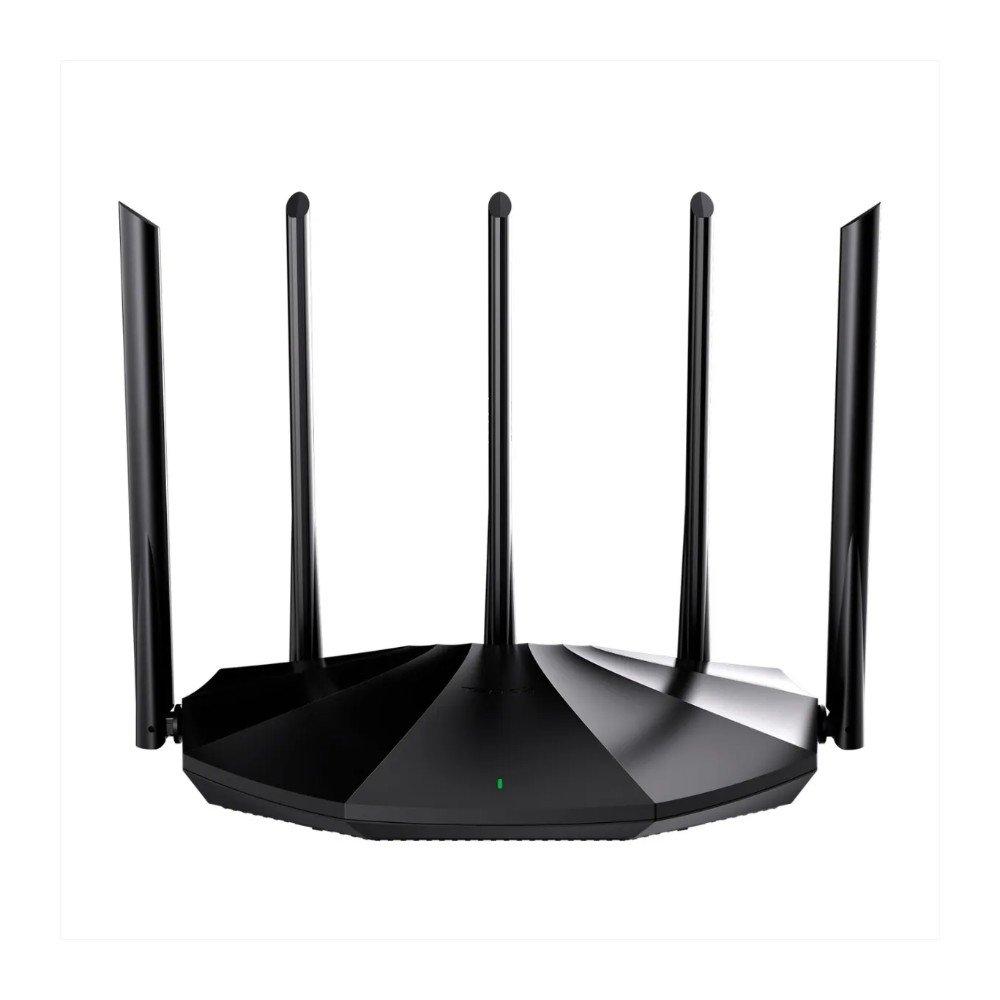 Roteador Wireless Tenda TX2 Pro, Gigabit, Dual Band, Wi-Fi 6, Quatro Antenas de 6dBi, AX1500, Preto - 60019734