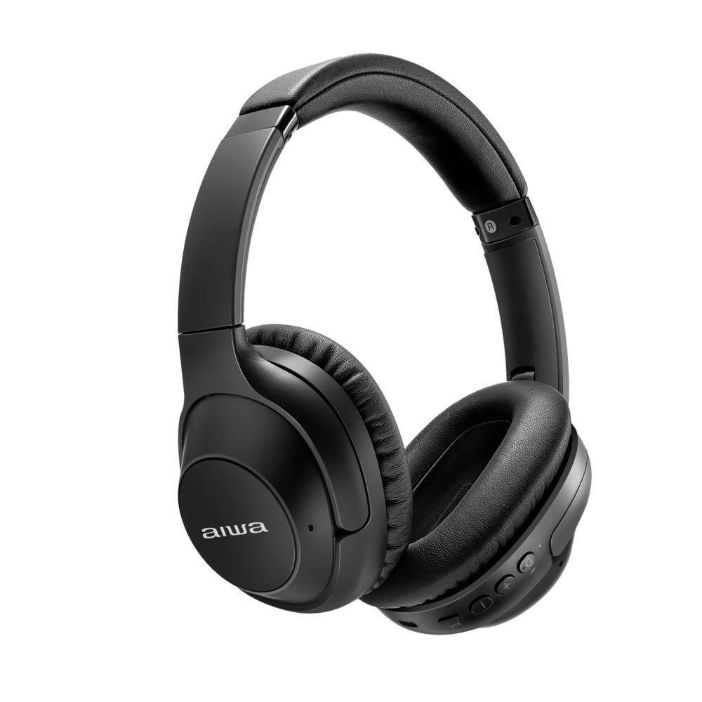 Fone de Ouvido Headphone Aiwa HP-05-B Bluetooth ANC ENC Modo Ambiente