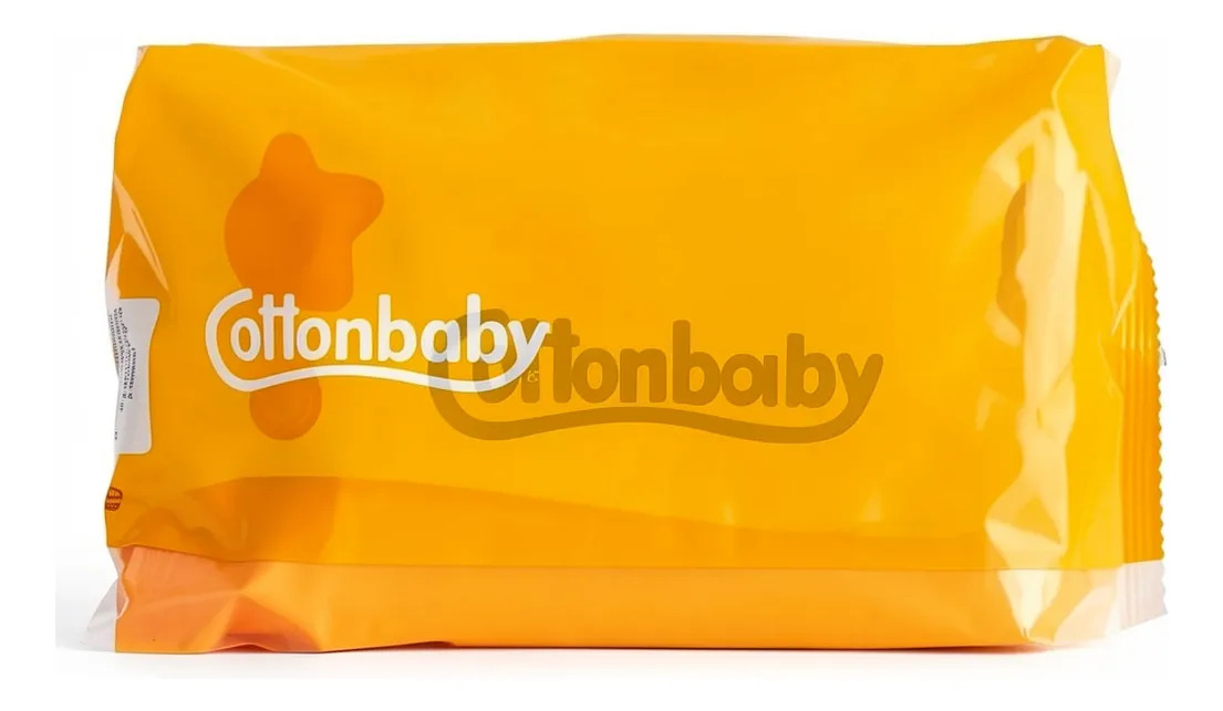 Toalhas Umedecidas Cotton Baby Premium Hidratação Intensa - 4 Embalagens com 50 Unidades