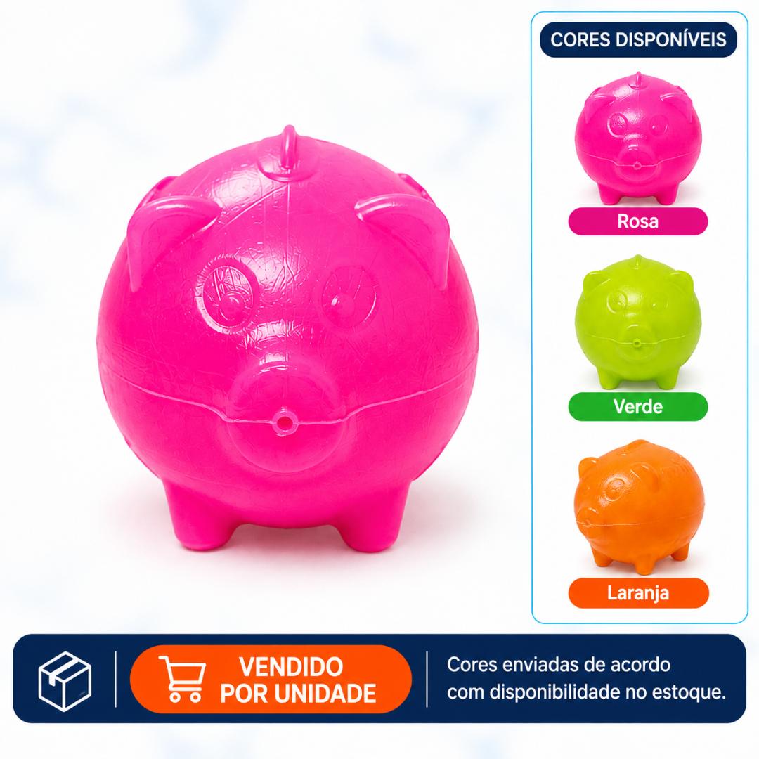 Cofre Porquinho Econômico Minitoys
