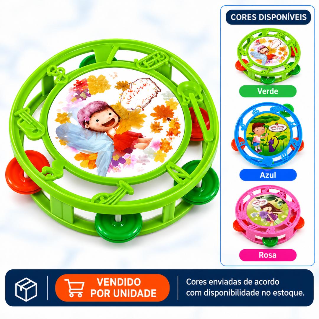 Pandeiro Infantil Arktoys
