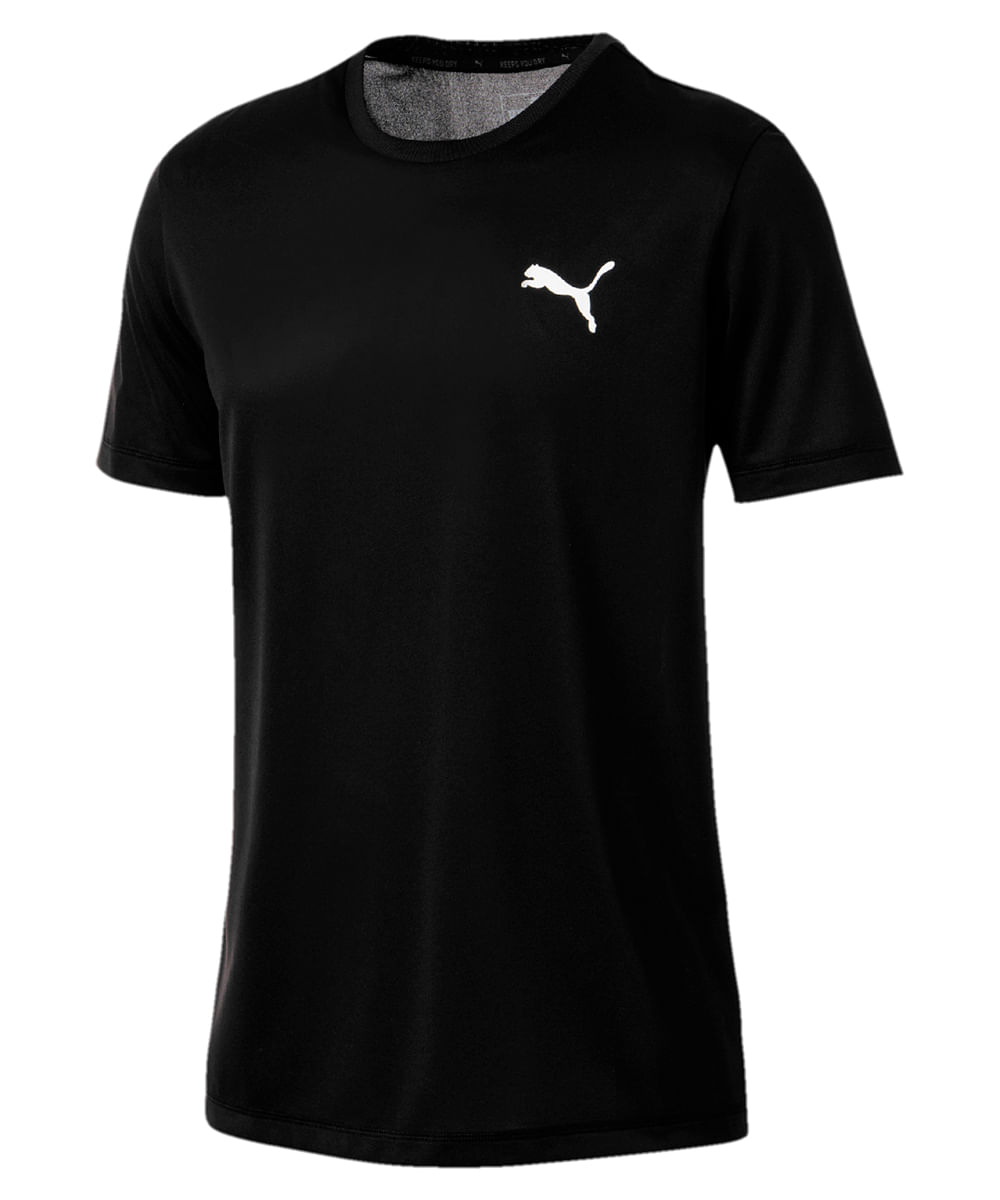 Camiseta Puma Ess Small Logo Poly Tee Masculino