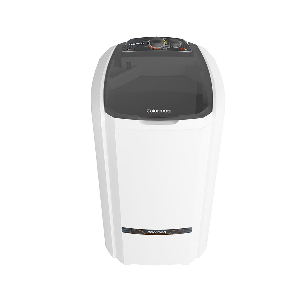 Tanquinho Colormaq LCS20 20kg Semiautomática com Dispenser Duplo Branco 110V