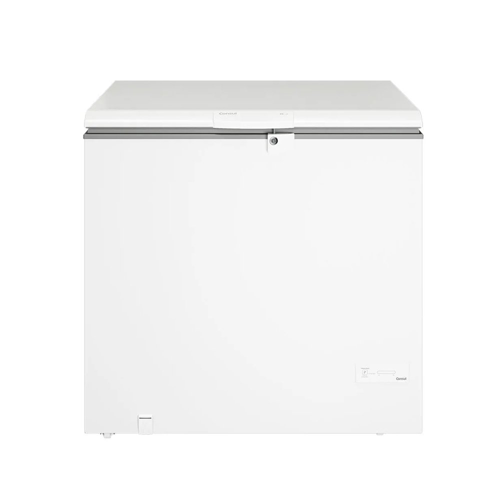 Freezer e Refrigerador Consul CHA31 Horizontal Com 309 Litros e 1 Porta Branco