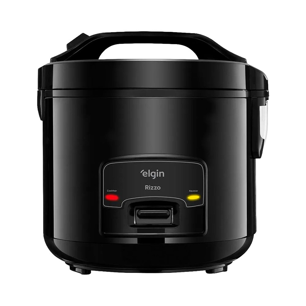 Panela de Arroz Rizzo 5 Xícaras 400W Preta 220V com Acessórios - Elgin