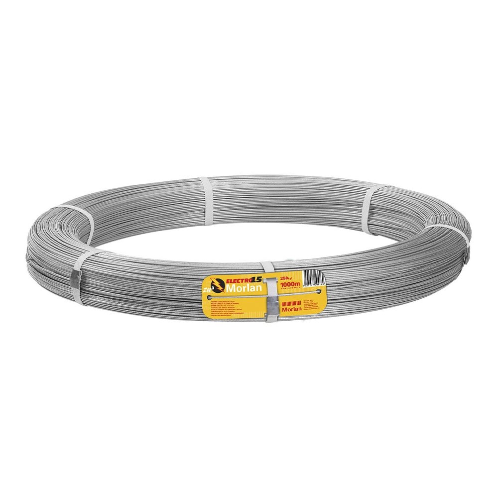 Arame Morlan para Cerca Elétrica Electro Fio 15 1000m
