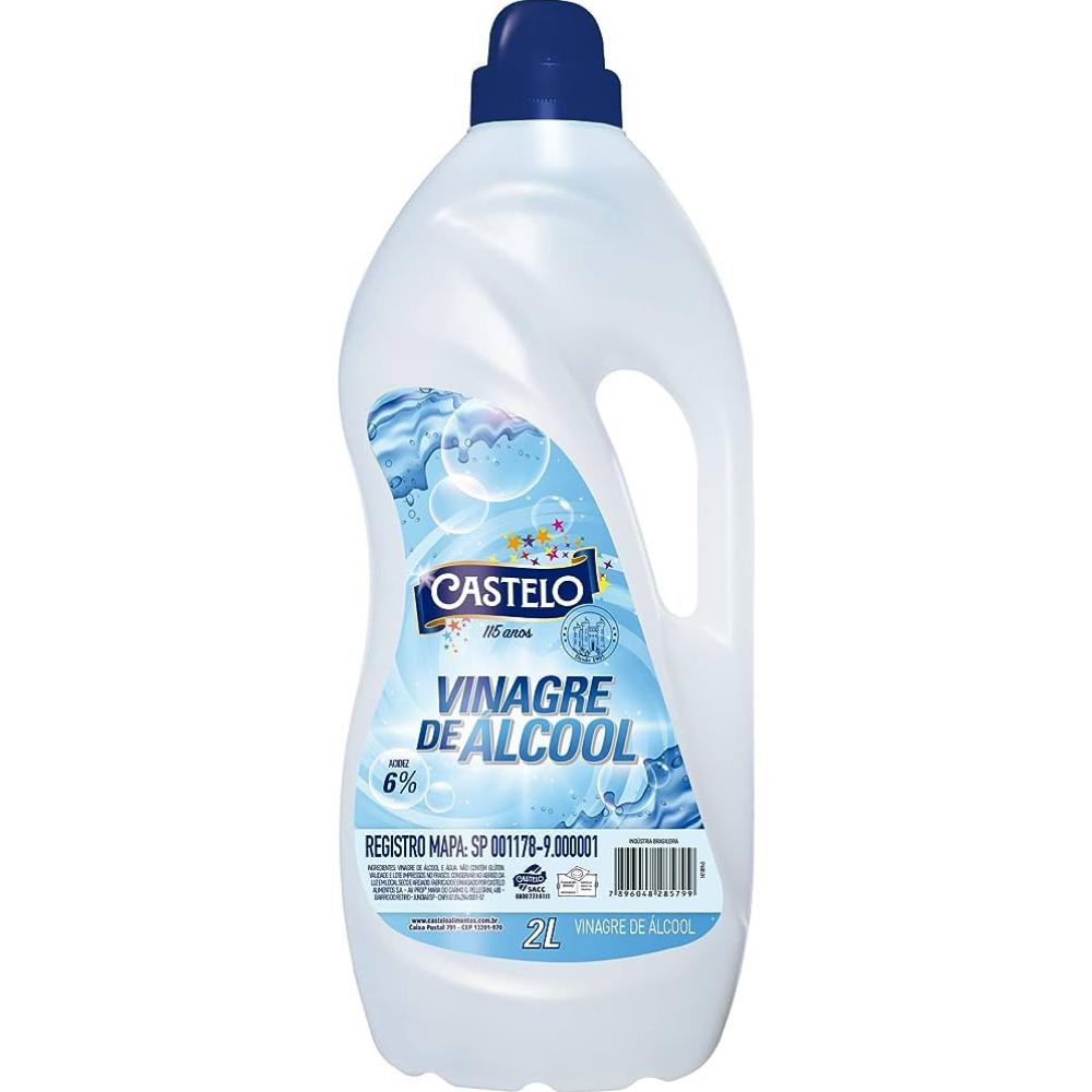 VINAGRE 2L ALCOOL 6% CASTELO