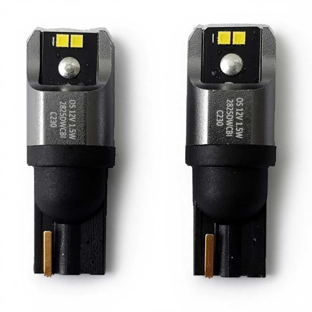 2 LÂMPADAS LED PINGO ESMAGADA T10 12V 6000K OS2825DWCBI OSRAM