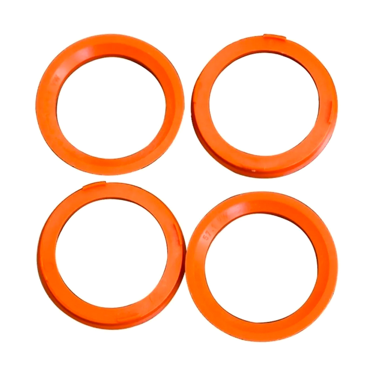 Anel Centralizador Roda 72mm Laranja Universal