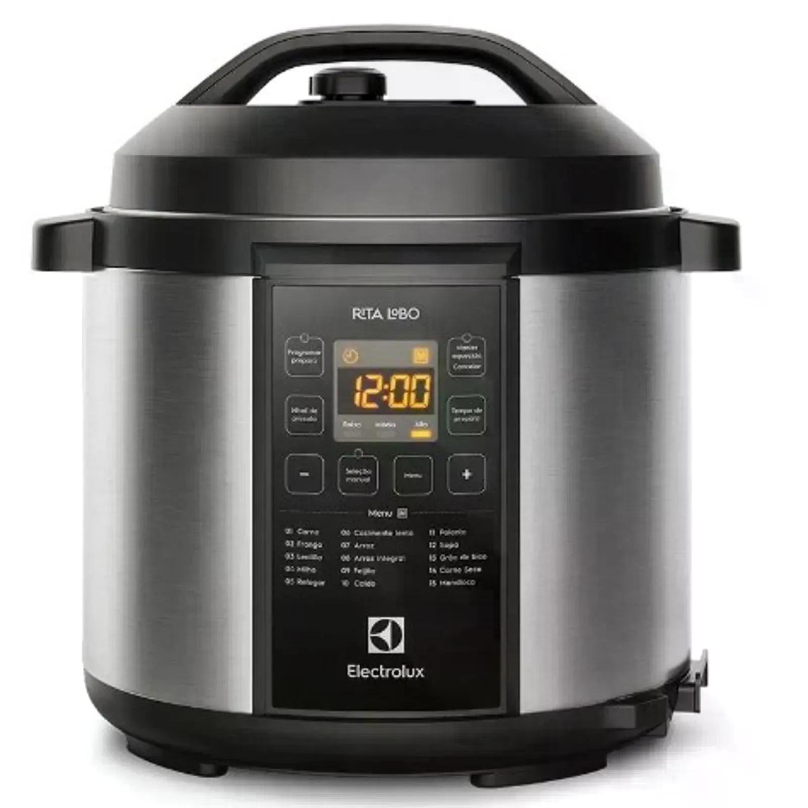 PANELA DE PRESSAO ELETRICA ELECTROLUX 6L 127V PR COM