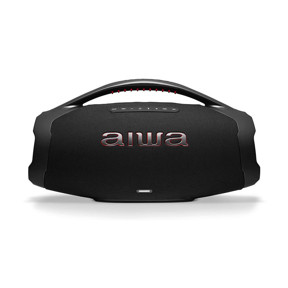 Caixa de Som Bluetooth AIWA Boombox Plus AWS-BBS-01-B, 200W, BT 30H IP66 USB | Preto