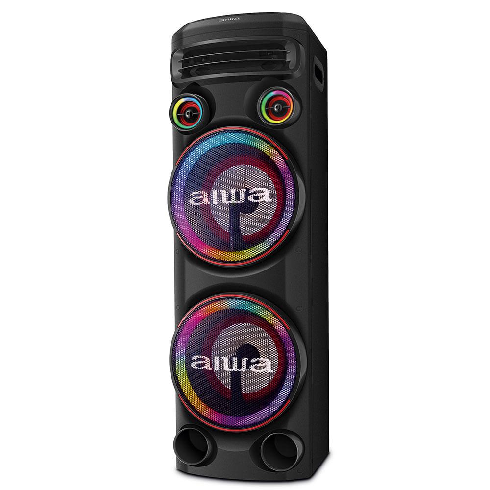 Caixa de Som Torre Aiwa AWS-T2W-02 Bluetooth 2300W RMS Amplificada - Bivolt