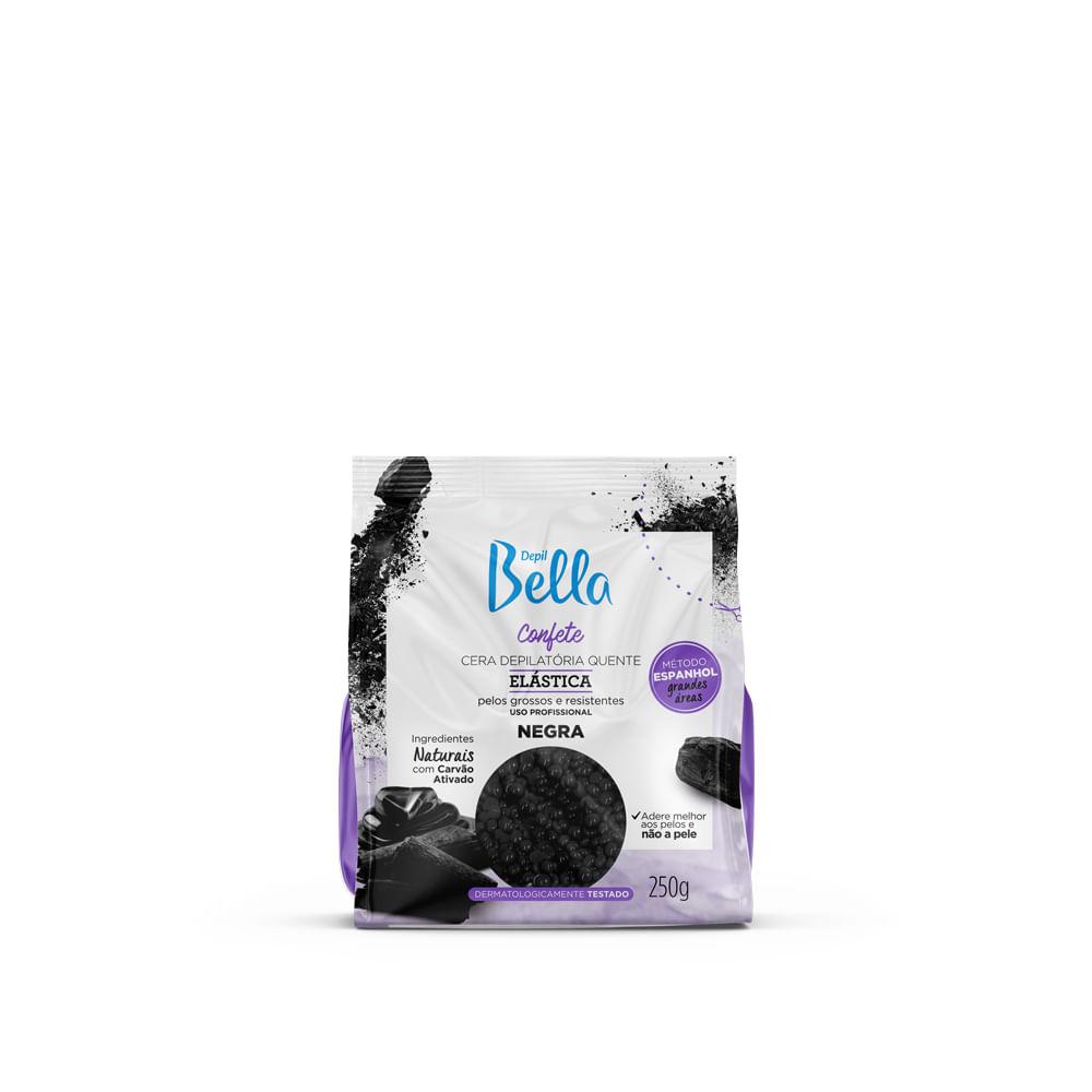 Cera Depilatória Confete Negra Depil Bella 250G