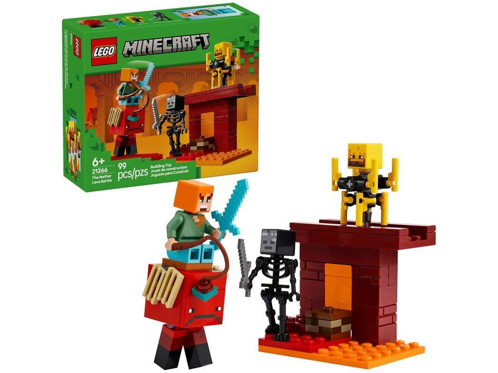 LEGO A Batalha de Lava no Nether 21266