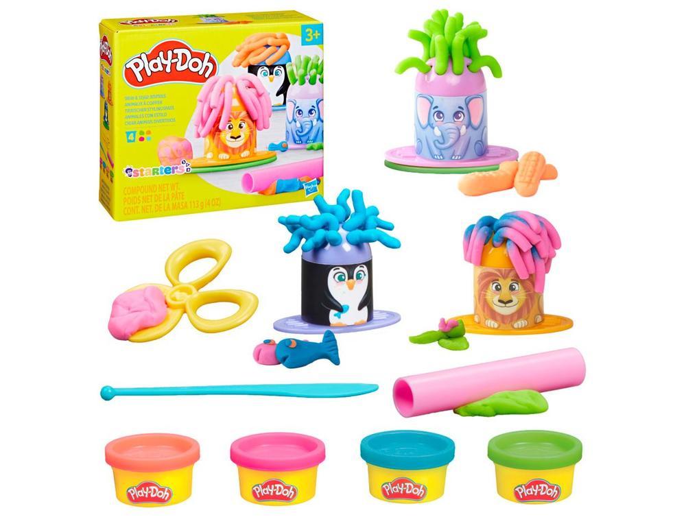 Conjunto Massinha Play-Doh Criar Animais Divertidos Hasbro