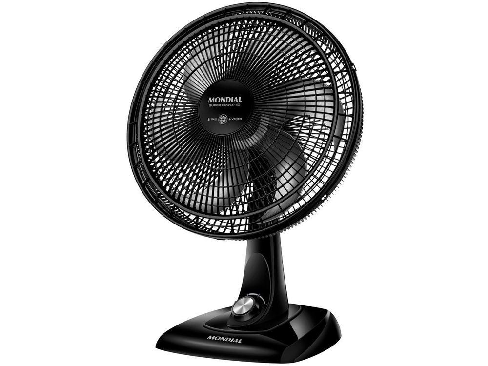 Ventilador Mondial de Mesa 6 Pás 3 Velocidades 40cm VSP40B