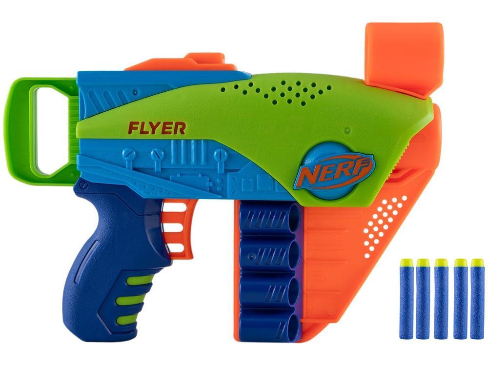 Lançador De Dardos Nerf Elite JR Flyer Hasbro 5 Dardos F6751
