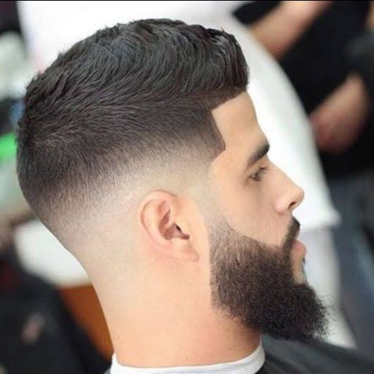 cabelo social com barba