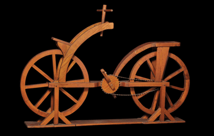 Bicicleta de Leonardo da Vinci será apresentada na Itália - Guia