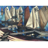 <p>Otto Lange (1879 - 1944) - Sem título, Barcos no ancoradouro - óleo sobre tela - 82 x 100cm - assinada canto inferior direito - c. 1919. Participação: Exposição Verdade - Fraternidade - Arte - Secessão de Dresden, Grupo 1919 e Contemporâneos, Museu Lasar Segall, 2011. Reprodução: página 63 do catálogo da referida mostra.</p>