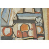 <p>Aldo Bonadei (1906 - 1973) - Sem título - óleo sobre papel - 26 x 40cm - assinada canto inferior direito - 1966</p>
