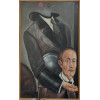 <p>João Câmara Filho (1944) - São Denis ou O Ministro Interino - óleo sobre tela - 90 x 60cm - assinada canto inferior esquerdo e verso - 1975/76 Olinda - Participação: Exposição João Câmara Pinturas, Galeria Bonino, maio 1976.</p> <p>João Câmara Filho (1944) - São Denis ou O Ministro Interino - óleo sobre tela - 90 x 60cm - assinada canto inferior esquerdo e verso - 1975/76 Olinda - Participação: Exposição João Câmara Pinturas, Galeria Bonino, maio 1976.</p>